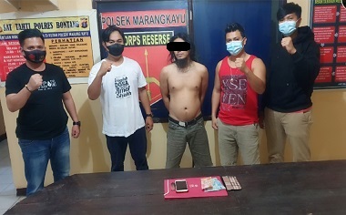 Berantas Narkoba Di Marangkayu, Polisi Tangkap Warga Samarinda
