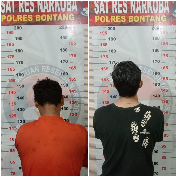 Polres Bontang  Berhasil Tangkap Kurir dan Pengedar Narkoba