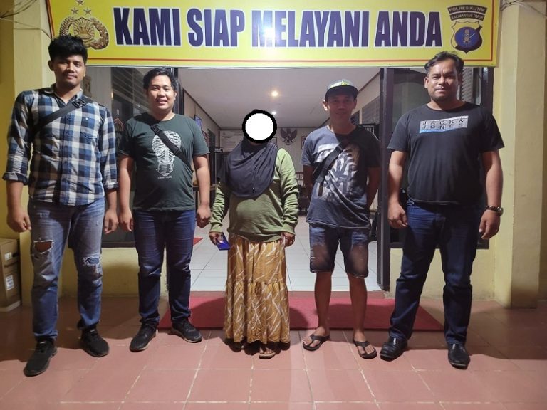 Nekad Rampas Sepeda Motor  Seorang IRT Di Tangkap Satreskrim Polres Bontang Di Kutim