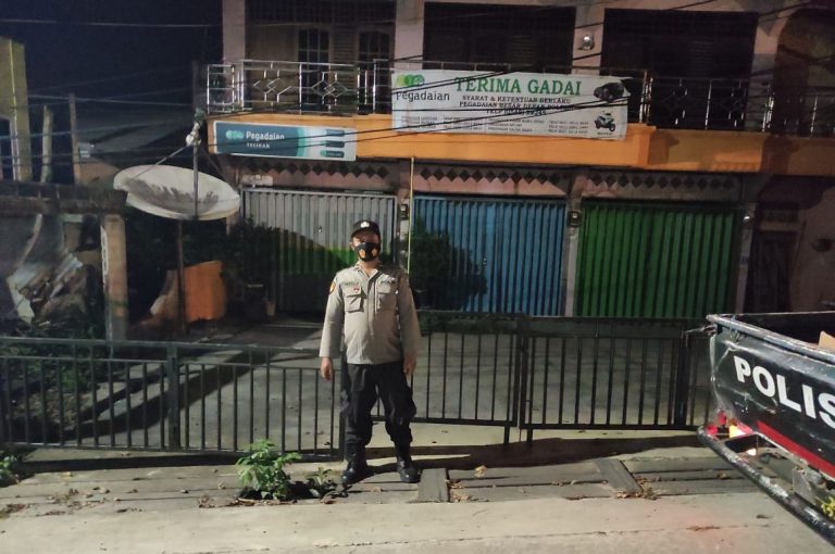Antisipasi Tindak Kejahatan Malam Hari, Polsek Bontang Barat Rutin Laksanakan Patroli KRYD