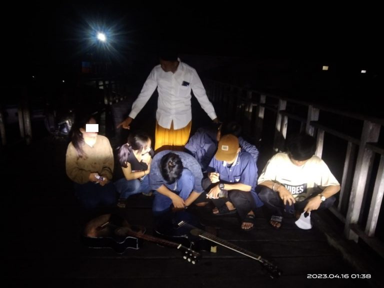 Bhabinkamtibmas Loktuan Amankan Remaja Pesta Miras Dua Diantaranya Perempuan