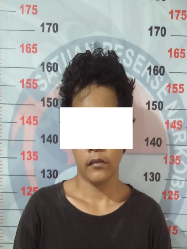 Satresnarkoba Polres Bontang berhasil menangkap seorang pria yang terlibat kasus narkoba