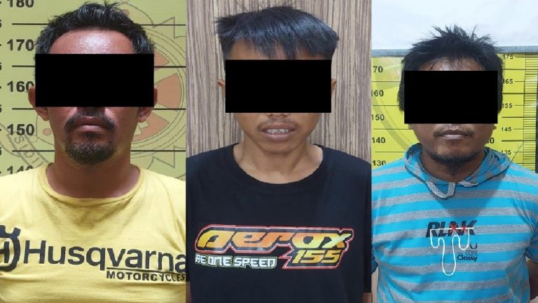 Polres Bontang berhasil mengungkap kasus pencurian, yang dilakukan oleh tiga warga Bontang Selatan
