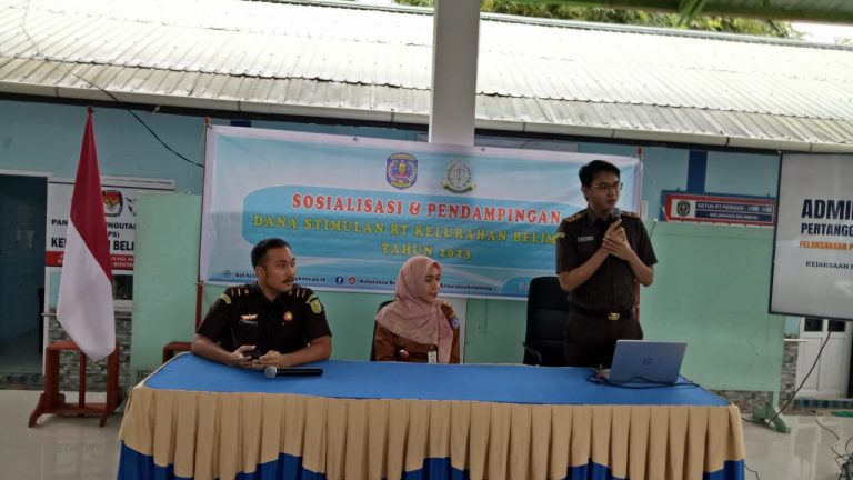 Bhabinkamtibmas Belimbing Ajak Warganya Ikut Mengawasi Dana Stimulan RT