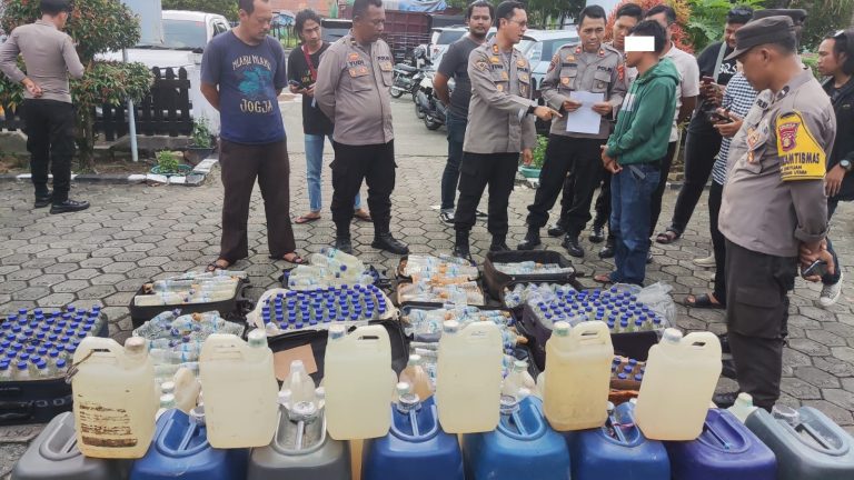 Polres Bontang Amankan 18 tersangka dari 13 kasus selama Operasi Pekat Mahakam 2023
