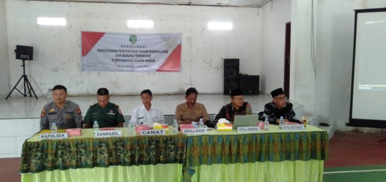 Cegah Paham Radikalisme Wakapolsek Hadiri Sosialisasi Pencegahan Penyebaran Faham Radikalisme dan Bahaya Terorisme