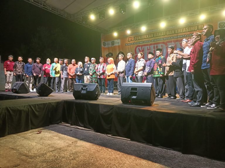 Pastikan Pembukaan Bontang Student EXPO 2023 berjalan kondusif Personil Polres Bontang amankan kegiatan selama berlangsung