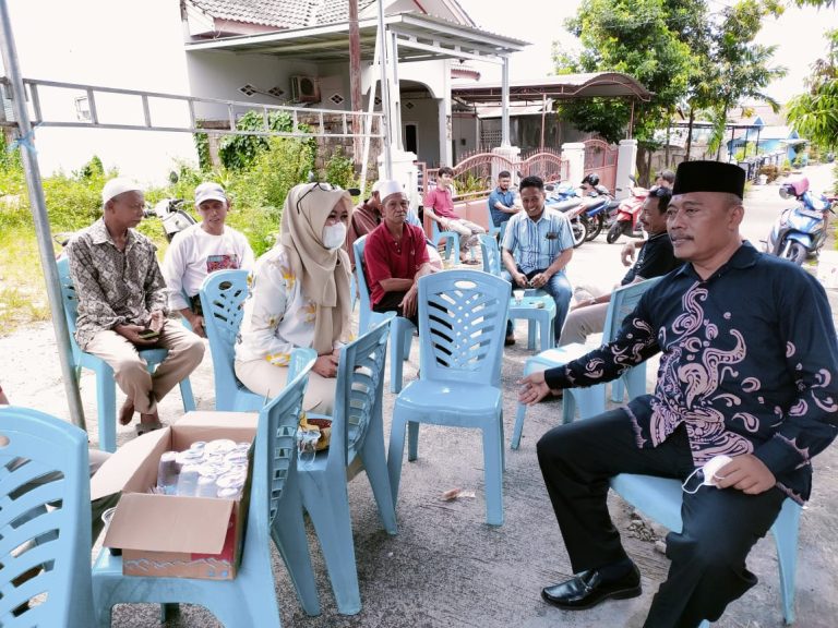 Kanit Binmas Polsek Bontang Selatan Monitoring Pelaksanaan Pemilihan Ketua RT 
