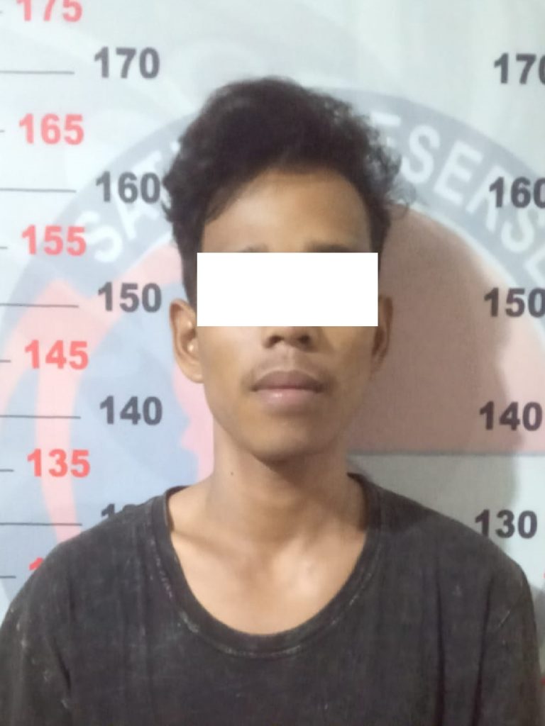 Habis Beli Sabu Seorang Pria Ditangkap Sat Resnarkoba