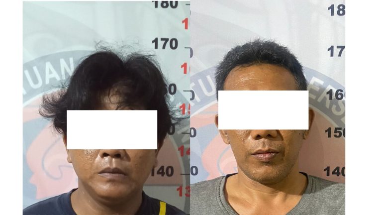 Dua Pengedar Sabu Asal Tanjung Laut Ditangkap Polisi