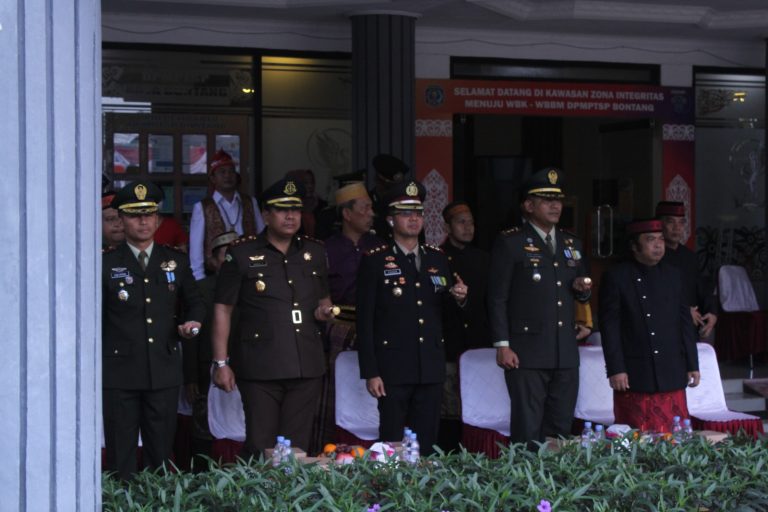Kapolres Bontang Mengikuti Upacara Peringatan Hari Lahir Pancasila Tahun 2023