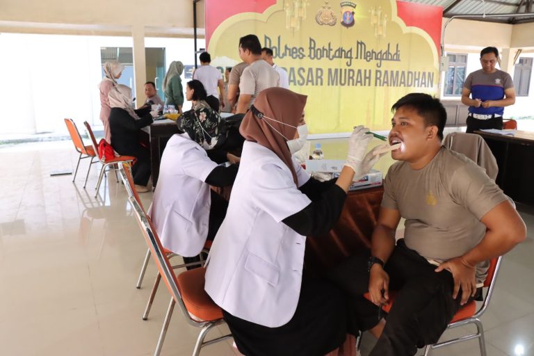 Cek Kesehatan Personel, Polres Bontang Gelar Rikkes Berkala Tahun 2023