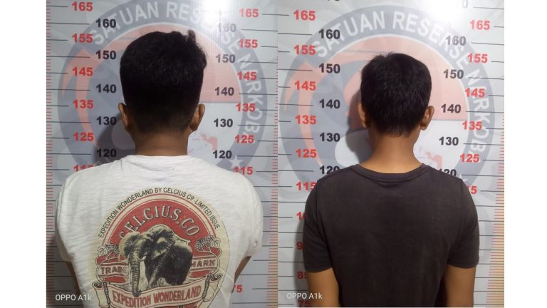 Dua Pengedar Sabu Ditangkap di Kos-kosan