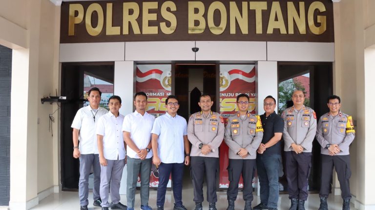 Kapolres Bontang Menerima Tim Badan Pemeriksa Keuangan Republik Indonesia (BPK RI)