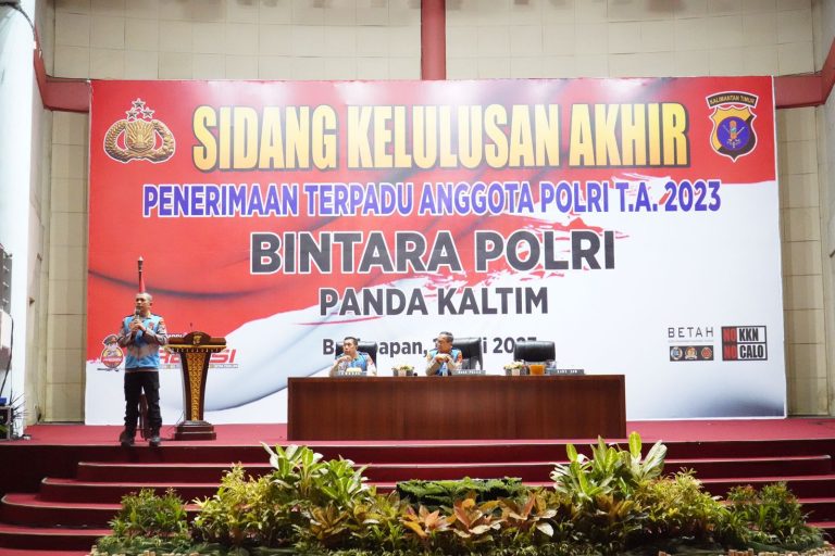 750 Casis Dinyatakan Lulus Seleksi Akhir Penerimaan Bintara Polri 2023 Panda Kaltim