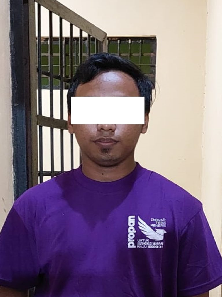 Unit Reskrim Polsek Bontang Selatan berhasil menangkap seorang pria yang melakukan tindak pidana penggelapan