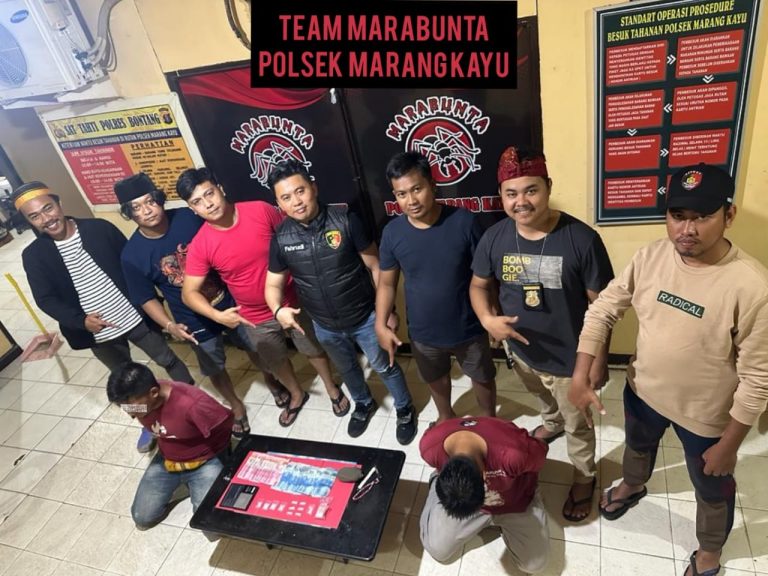 Unit Reskrim Marangkayu Tangkap Kurir dan Pengedar Sabu di Santan Tengah