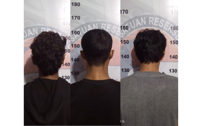 Tiga Pengedar Sabu Asal Teluk Pandan Ditangkap Polisi