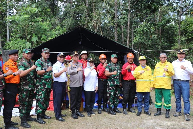 Tanggap Deteksi Dini Karhutla, Wakapolda Kaltim Hadiri Pembukaan Gladi Posko Karhutla Prov.Kaltim Tahun 2023