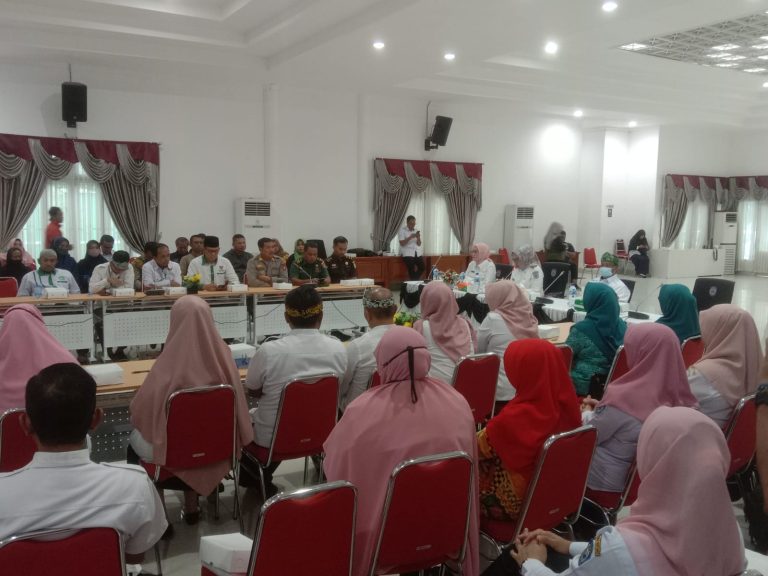 Kasat Binmas Polres Bontang menghadiri Rapat Evaluasi Rantang Kasih Tahun 2023