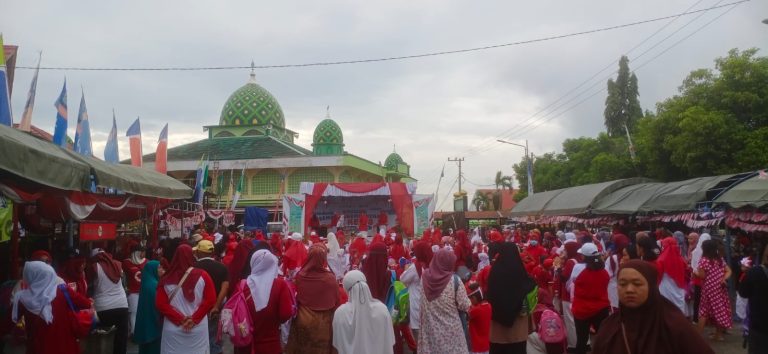 Bhabinkamtibmas Loktuan Hadiri Giat Olah Raga Pagi Paud: Senam Dapat Menjaga Kesehatan Anak