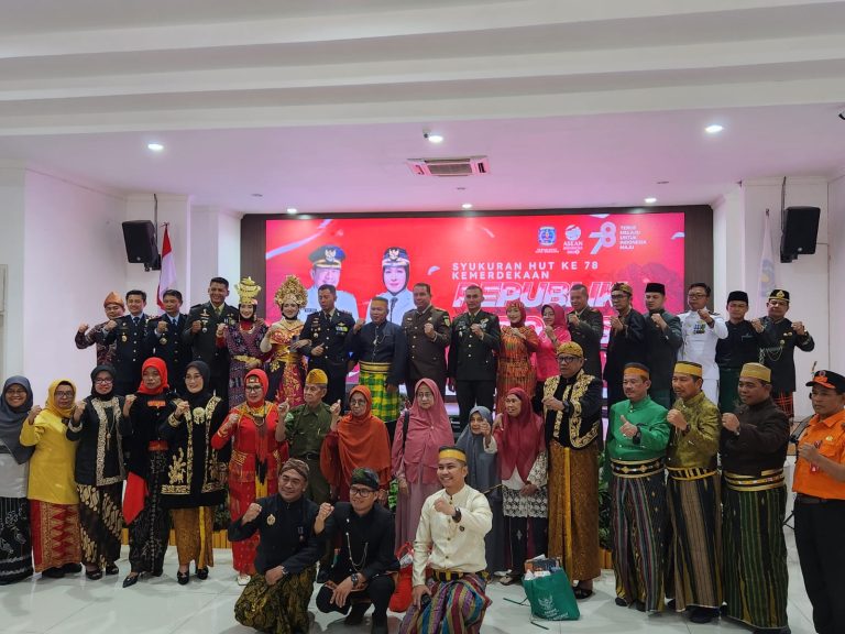 Kapolres Bontang Hadiri Syukuran dan Ramah Tamah peringatan HUT RI ke – 78 Tahun 2023