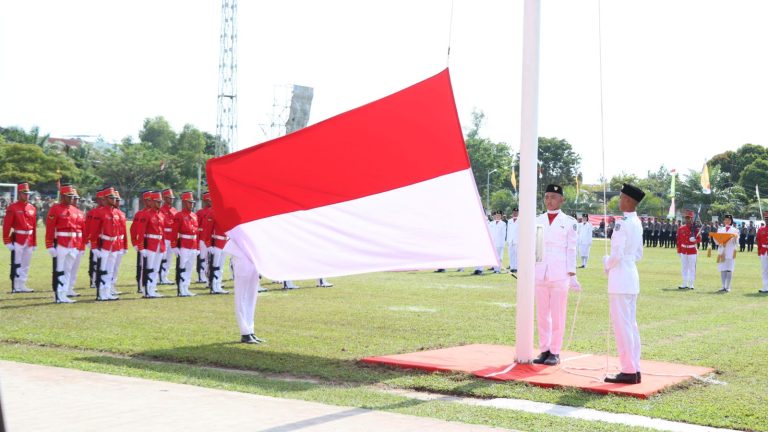 Kapolres Bersama Forkopimda Ikuti Upacara HUT RI ke-78