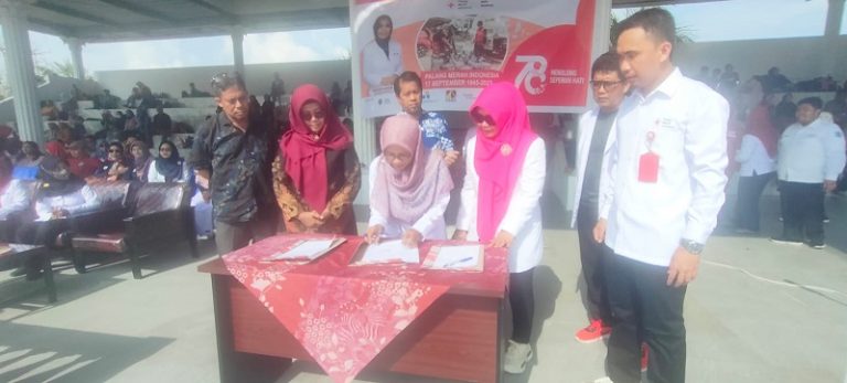 Peringatan HUT PMI ke 78: Terus Tingkatkan Profesionalisme Dalam Menolong Sesama