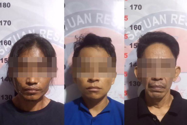 Dalam Semalam Polisi Tangkap Tiga Orang Pengedar Narkoba