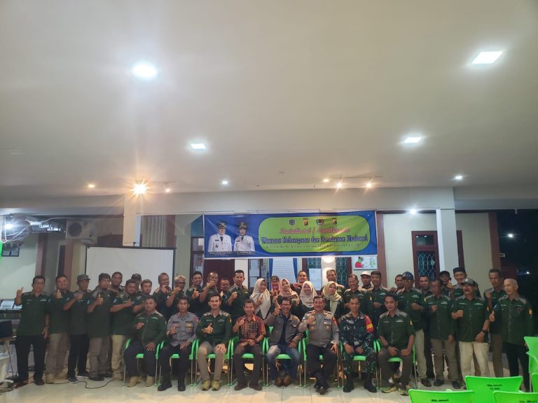 Kasat Binmas Hadiri Sosialisasi dan Pembinaan Wawasan Kebangsaan dan Ketahanan Nasional