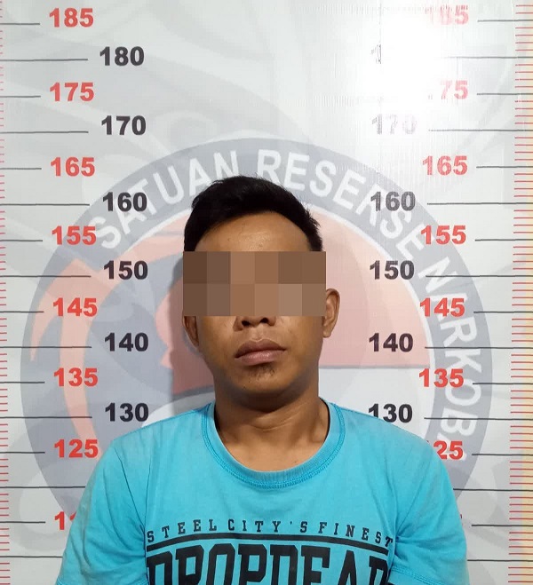 Simpan Sabu Dalam Bungkus Rokok, Residivis Ditangkap Polisi