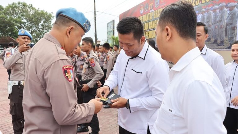 Sebagai Bentuk Kontrol, Pengawasan Dan Penegakan Disiplin Terhadap Anggota Polres Bontang Sie Propam Laksanakan Gaktibplin