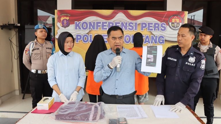 Polres Bontang Press Release Pengungkapan Kasus Aborsi