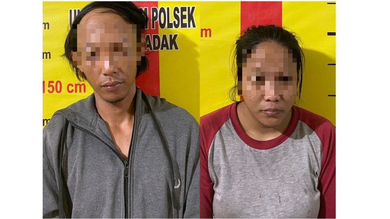 Kedapatan Pakai Sabu Suami Istri Muara Badak Ditangkap Polisi
