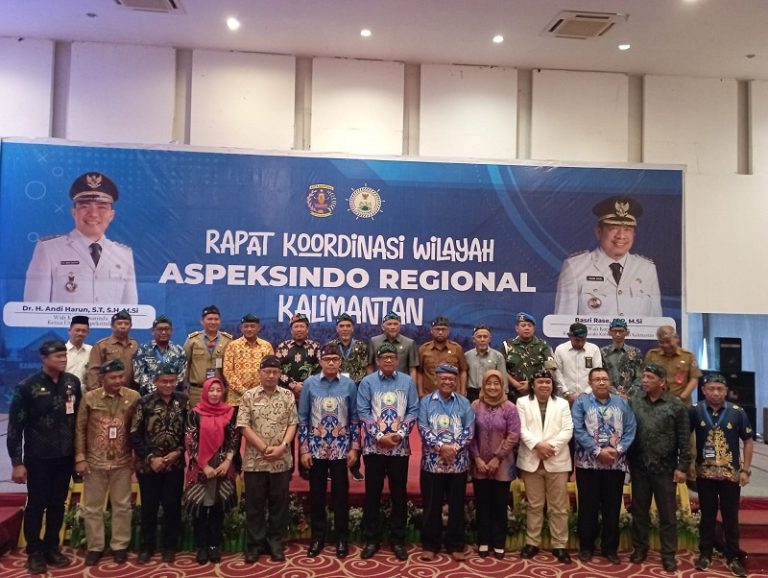 Kasat Polair Polres Bontang Iptu Khairul Umam S menghadiri Rapat Koordinasi Wilayah ASPEKAINDO regional Kalimantan