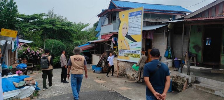 Pastikan Kegiatan Berjalan Lancar, Polri Melakukan Pendampingan Penurunan Algaka di Wilayah Bontang Selatan