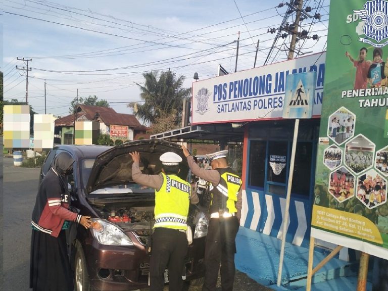 Masyarakat Pengguna Jalan di Kota Bontang Rasakan Manfaat Keberadaan Posko Penolong Jalan Raya