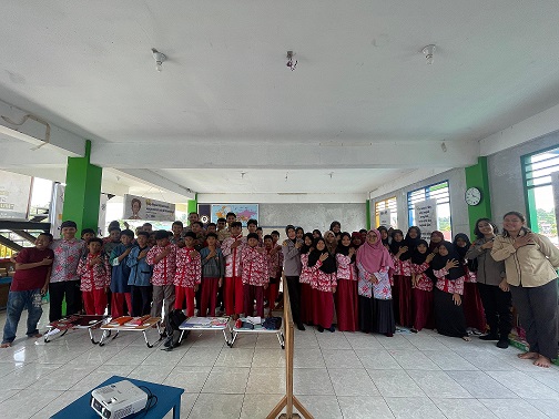 Cegah Kekerasan Seksual Terhadap Anak Personil Polres Bontang Laksanakan Sosialisasi di Sekolah