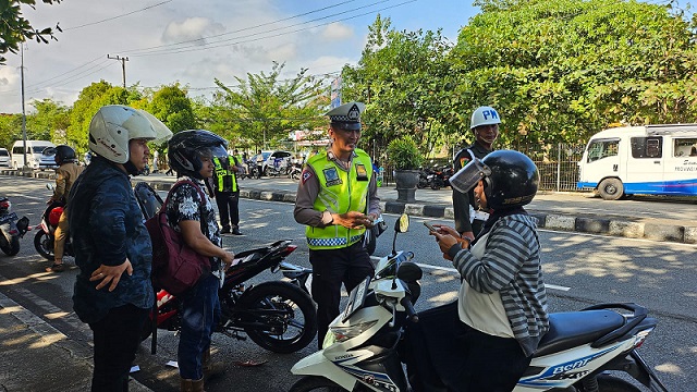 Hari Ke 2 Operasi Keselamatan Mahakam 2024 Polres Bontang Tilang 28 Pelanggar