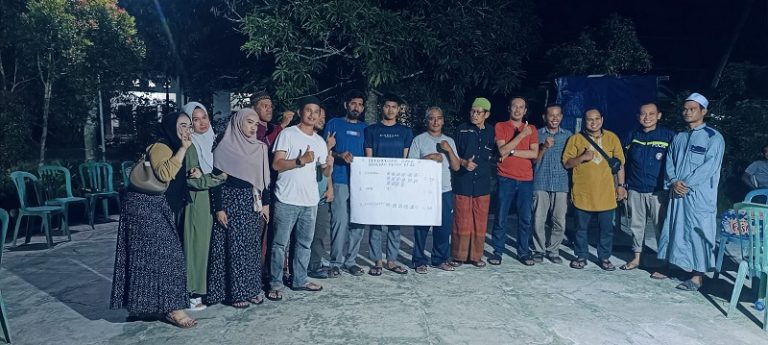 Pro Aktif Dalam Harkamtibmas, Pak Bhabin Lakukan Waspam Pemilihan Ketua RT