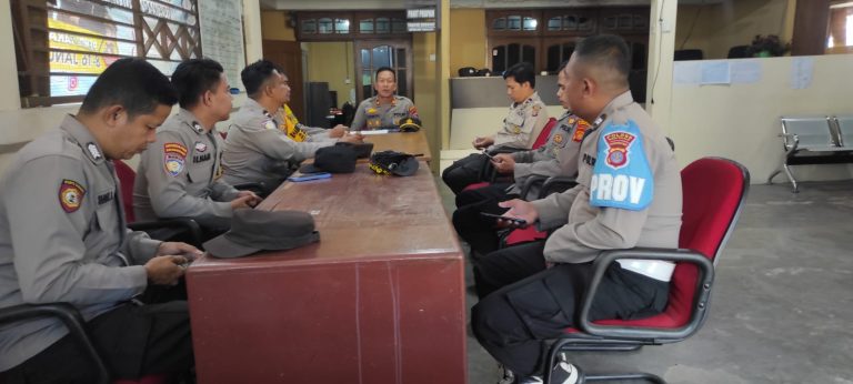 Tingkatkan Peran Bagi Masyarakat, Polsek Bontang Barat Lakukan Anev Bhabinkamtibmas