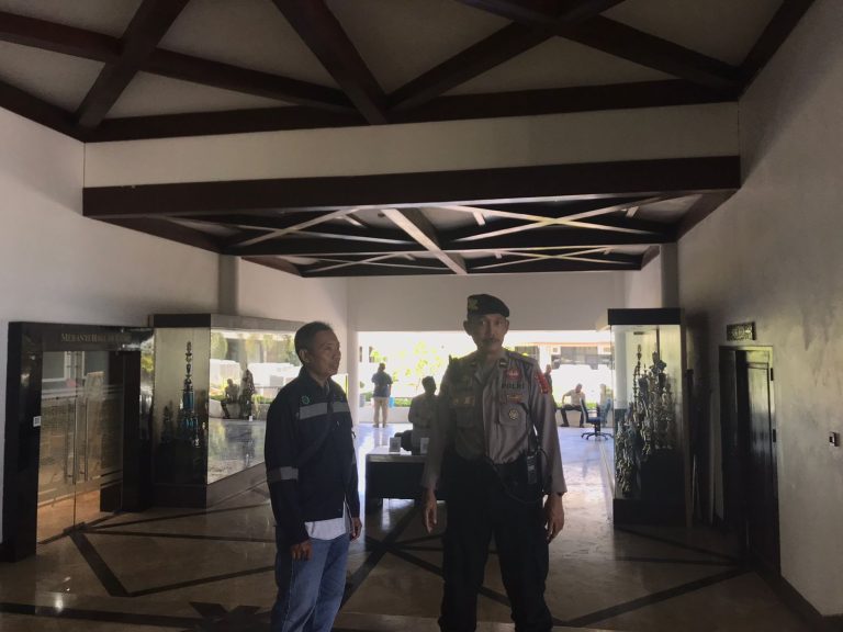 Dukung Pertumbuhan Investasi Industri, Polres Bontang Lakukan Pamwastoring Kunjungan PJ Gubernur Papua Bara
