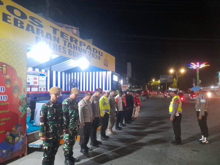 Mudik Nyaman Mudik Ceria, Polres Bontang Siapkan 1 Pos Terpadu, 1 Pos Pelayanan dan 3 Pos Pengamanan