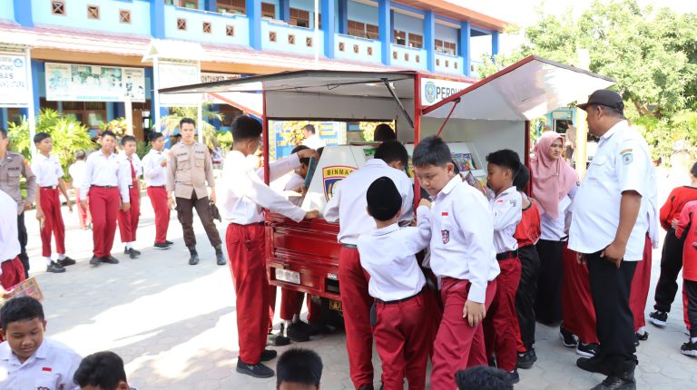 Polres Bontang Gelar “Bentor Cerdas Bontang Presisi Mencerdaskan Anak Bangsa”