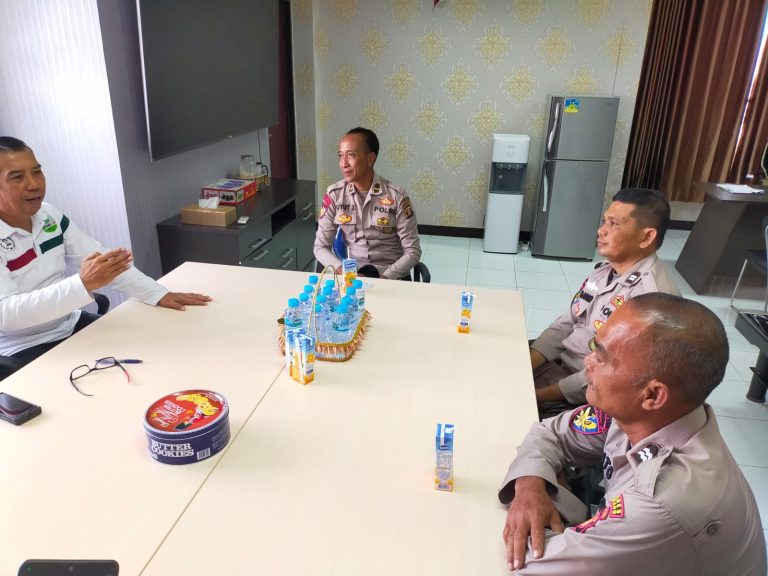 Upayakan Ketertiban Sektor Kelautan, Sat Polair Polres Bontang lakukan Koordinasi dengan Dinas Kelautan dan Perikanan Kota Bontang
