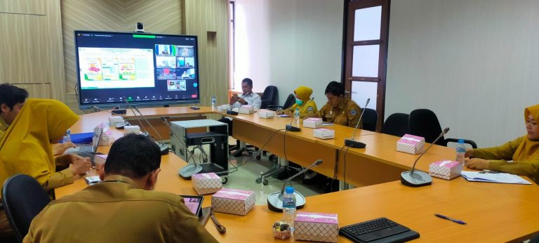 Monitoring Perkembangan Inflasi Daerah, Satgas Pangan Ikuti Rakor Pengendalian Inflasi secara Virtual