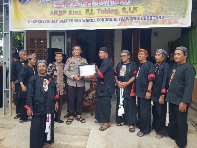 Gelar program Bekesah, Kapolres Bontang interaksi langsung bersama Paguyuban Ponorogo Kota Bontang