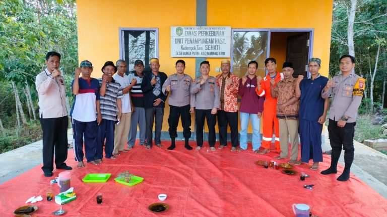 Dekatkan diri dengan Mayarakat, Kapolsek Marangkayu sambangi Paguyuban Ngudi Utomo Jawa Tengah gelar program Bekesah