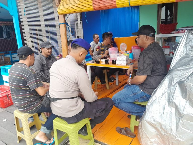 Serap Informasi, Kasat Polair Polres Bontang gelar bekesah dengan Warga Pesisir