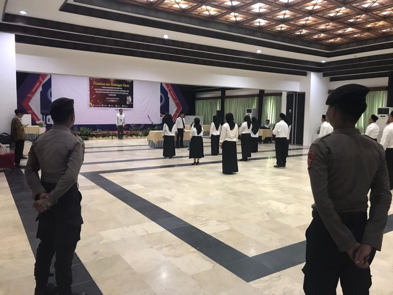 Pastikan Aman, Polres Bontang amankan jalannya pelantikan PPK pada Pilkada 2024 Kota Bontang